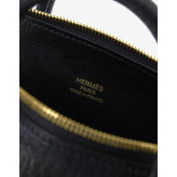 Hermès 24/24 Leer in Zwart