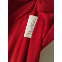 Max Mara Broeken Viscose in Rood