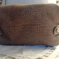 Borbonese Handtasche aus Leder in Braun