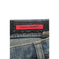 Luisa Cerano Jeans aus Baumwolle in Blau