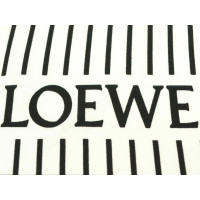 Loewe Sciarpa in Seta in Bianco