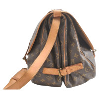 Louis Vuitton Saumur 30 in Pelle in Marrone