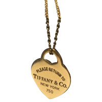 Tiffany & Co. Gouden ketting met hart hanger