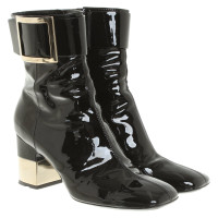 Roger Vivier Patent leather ankle boots