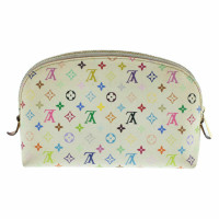 Louis Vuitton Cosmetic Pouch 17 in Tela in Bianco