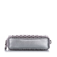 Miu Miu Handbag Leather in Silvery