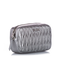 Miu Miu Handbag Leather in Silvery