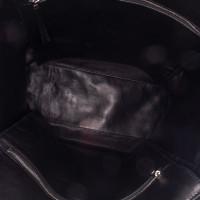 Balenciaga Tote Bag aus Pelz in Schwarz