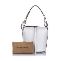 Burberry Handbag Leather in White