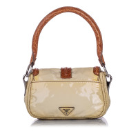 Prada Handbag Patent leather in White