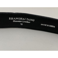 Shanghai Tang  Cintura in Pelle in Nero