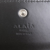 Alaïa Coque iPad en noir et blanc