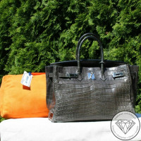 Hermès Birkin Bag 35 in Olijfgroen