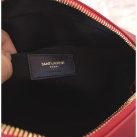 Saint Laurent Camera Leather in Red