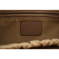 Chloé Marcie Bag Medium aus Leder in Taupe