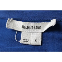 Helmut Lang Top en Viscose en Bleu