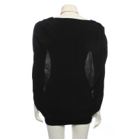 Alexander McQueen Top en Noir