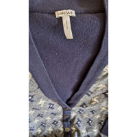 Loewe Jacke/Mantel aus Wolle in Blau