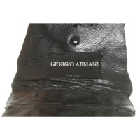 Giorgio Armani Gürtel aus Leder in Schwarz
