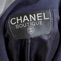 Chanel Blazer Wol in Blauw
