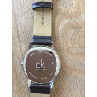 Calvin Klein Montre-bracelet en Cuir en Marron