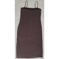 Max Mara Dress Silk in Brown