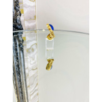 Yves Saint Laurent Ring Yellow gold in Blue