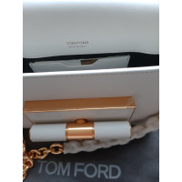 Tom Ford Borsa a tracolla in Pelle in Bianco