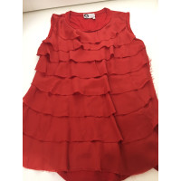 Lanvin Top Viscose in Red