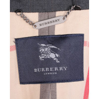 Burberry Veste/Manteau en Coton en Gris