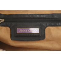 Jimmy Choo Reisetasche aus Leder in Schwarz