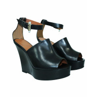 Givenchy Wedges Leather in Black