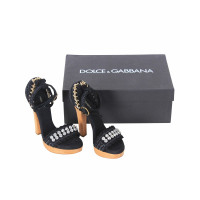 Dolce & Gabbana Sandals in Black