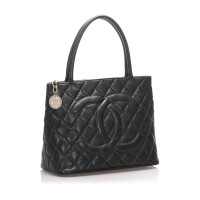 Chanel Medallion Leather in Black