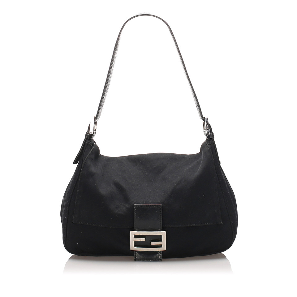 Fendi Shoulder bag Cotton in Black