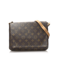 Louis Vuitton Musette in Tela in Marrone