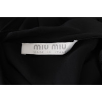 Miu Miu Top Viscose in Black