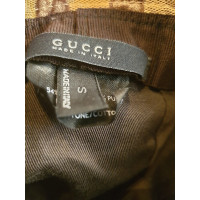 Gucci Hut/Mütze aus Baumwolle in Braun
