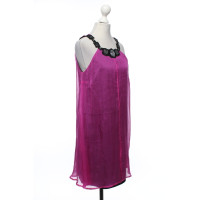 Ana Alcazar Kleid aus Seide in Rosa / Pink