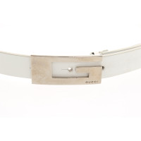 Gucci Belt Leather in White
