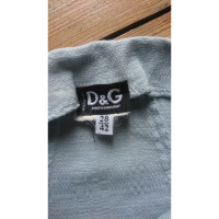 D&G Vestito in Cotone in Blu
