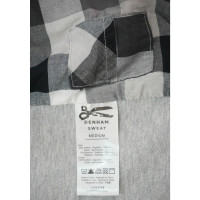 Denham Jacke/Mantel aus Baumwolle in Grau