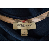 Burberry Tricot en Coton en Bleu