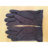 Etro Handschuhe aus Leder in Braun