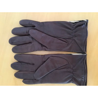 Etro Gants en Cuir en Marron