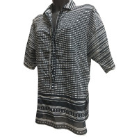 Gianni Versace Kleid aus Baumwolle in Schwarz