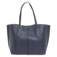 Tod's Shopper aus Leder in Blau