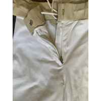 Max Mara Trousers Cotton in White