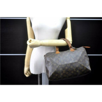 Louis Vuitton Speedy 30 Leer in Bruin