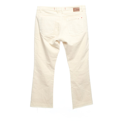 Ottod'ame  Jeans in Pelle in Crema